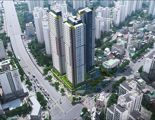 마포구 창전동 역세권 주택 조감도. <서울시 제공>